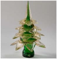 Елка муранское стекло. Высота 28 см