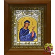 Икона освященная &quot;Емилия,Эмилия Кесарийская (Каппадокийская) преподобная&quot;, 14x18 см, в деревянном киоте 20x24 см, 20x24 см