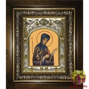 Икона освященная &quot;Анастасия Узорешительница великомученица&quot;, дерево, серебро 925, в деревянном киоте 20x24 см, купить по низкой цене, 20x24 см