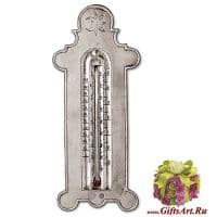 Термометр три шкалы измерения из олова оловянная коллекция Cosi Tabellini Италия