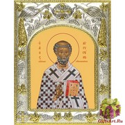 Икона освященная &quot;Августин блаженный&quot;, 14x18 см