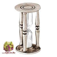 Часы песочные из олова 8 см оловянная коллекция Cosi Tabellini Италия