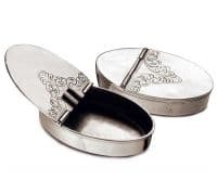 Пепельница компакт из олова оловянная коллекция Cosi Tabellini Италия