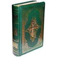 Апостол подарочное издание Кожаный переплет, бронзовый крест, золотое тиснение,  золотой обрез