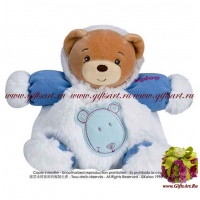Мишка Kaloo 9615818 мягкая игрушка Высота 18 см Коллекция Kaloo Igloo Франция - вид 1 миниатюра