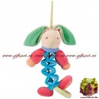 Заяц Kaloo 9629228 музыкальная мягкая игрушка Rabbit Zig Musical 40 см Kaloo Pop Франция