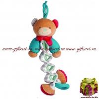 Мишка Kaloo 9629693 музыкальная мягкая игрушка Bear Zig Musical 40 см Kaloo Bliss Франция