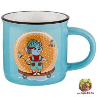 Кружка Boy, серия Весёлые мышки. 180 мл. Керамика. Подарочная упаковка