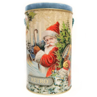 Ёлочная игрушка Дед Мороз стекло 14,5 см в подарочной упаковке Florentino Collection №23 - вид 6 миниатюра