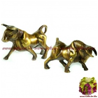 Быки Символ года 2021. Бронза. Длина 17 см