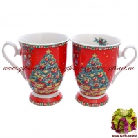 Набор 2 кружки. Серия Время рождества. 300 мл Подарочная упаковка 91774