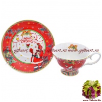 Чайная пара. Серия Время рождества. 250 мл Подарочная упаковка 02774