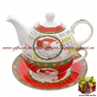 Чайный набор Эгоист 3 предмета. Серия Время рождества. Подарочная упаковка 63774