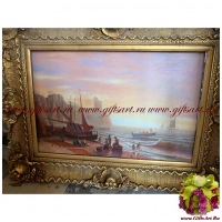 Картина в багете. Холст. Масло. Размер холста 60 x 90 см. 04662-6090 Картина в багете. Холст. Масло. Размер холста 60 x 90 см. 04662-6090