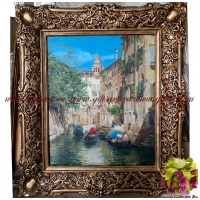 Картина в багете. Холст. Масло. Размер холста 50 x 60 см. 0501-5060