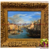 Картина в багете. Холст. Масло. Размер холста 50 x 60 см. 0505-5060 Картина в багете. Холст. Масло. Размер холста 50 x 60 см. 0505-5060
