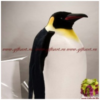 Пингвин королевский. Мягкая игрушка. Высота 133 см Kösen Германия - вид 1 миниатюра