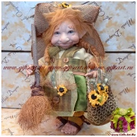 Кукла фарфоровая Montedragone Belladonna. Высота 28 см. Италия