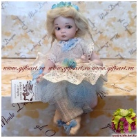 Кукла фарфоровая Montedragone Ballerina-2010. Длина 20 см. Италия