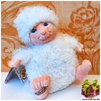 Нежный Ангел. Мягкая игрушка. Высота 29 см. B Bukowski. Швеция - вид 1 миниатюра