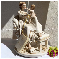 Материнство. Фарфоровая статуэтка. Sabadin. 34 см. Италия