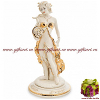 Фортуна Богиня удачи. Фарфоровая статуэтка. Sabadin. Высота 35 см. Италия