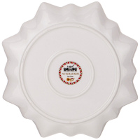 Блюдо фарфоровое Щелкунчик Новогодняя коллекция 26 см 85-1865 Подарочная упаковка - вид 1 миниатюра