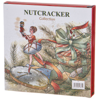 Блюдо фарфоровое Щелкунчик Новогодняя коллекция 26 см 85-1865 Подарочная упаковка - вид 2 миниатюра