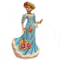 Статуэтка Кошка аристократка Символ года 2023. Фарфор. Высота 36 см Cosmos Gifts