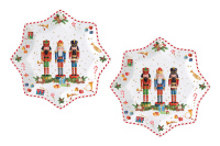 Набор из 2-х десертных тарелок 20см Easy Life, Щелкунчик винтажный Подарочная упаковка