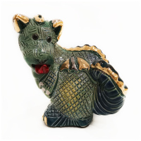 Дракон Символ 2024 года De Rosa Rinconada 1723. Керамическая фигурка. Высота 7 см Уругвай - вид 1 миниатюра