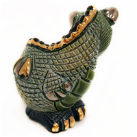 Дракон Символ 2024 года De Rosa Rinconada 1723. Керамическая фигурка. Высота 7 см Уругвай - вид 5 миниатюра