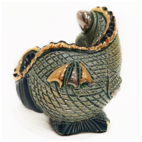 Дракон Символ 2024 года De Rosa Rinconada 1723. Керамическая фигурка. Высота 7 см Уругвай - вид 6 миниатюра