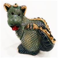 Дракон Символ 2024 года De Rosa Rinconada 1723. Керамическая фигурка. Высота 7 см Уругвай - вид 9 миниатюра