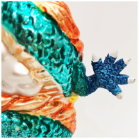 Елочное украшение "Небесный Дракон" Символ года 2024. Holiday Classics. Высота 15 см. - вид 3 миниатюра