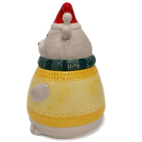 Банка для конфет и печенья Сладкий новый год, 1050 мл. Dinastiya. Высота 22 см - вид 3 миниатюра