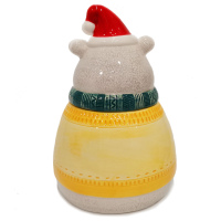 Банка для конфет и печенья Сладкий новый год, 1050 мл. Dinastiya. Высота 22 см - вид 4 миниатюра