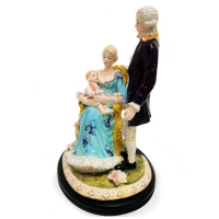Статуэтка Семейное счастье. Фарфор. Высота 34 см. - вид 5 миниатюра