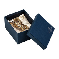 Статуэтка Horse Gold Конь символ года 2026. Chinelli. Высота 13 см. Италия. Подарочная упаковка - вид 1 миниатюра