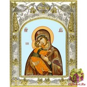 Икона освященная &quot;Владимирская икона Божией Матери&quot;, 14x18 см