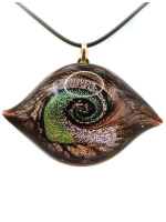 Кулон из муранского стекла Коллекция Fata Universo. Око. Венеция. Италия 106-2025