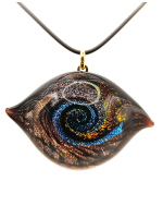 Кулон из муранского стекла Коллекция Fata Universo. Око. Венеция. Италия 107-2025