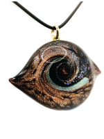 Кулон из муранского стекла Коллекция Fata Universo. Око. Венеция. Италия 108-2025 - вид 1 миниатюра