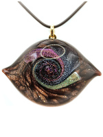 Кулон из муранского стекла Коллекция Fata Universo. Око. Венеция. Италия 109-2025