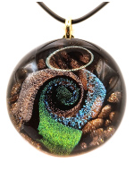 Кулон из муранского стекла Коллекция Fata Universo. Венеция. Италия 110-2025