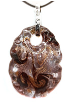 Кулон из муранского стекла Коллекция Fata Terra D'argento. Венеция. Италия 118-2025