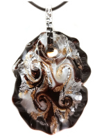 Кулон из муранского стекла Коллекция Fata Terra D'argento. Венеция. Италия 119-2025