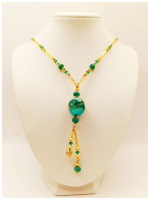 Колье из муранского стекла Коллекция Fata Bella. Венеция. Италия 121-2025