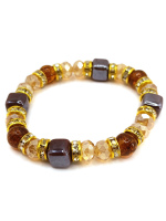 Браслет из муранского стекла и керамики Коллекция Fata Carnevale. Венеция. Италия 127-2025 - вид 2 миниатюра