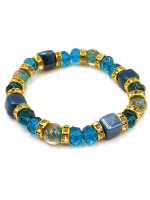 Браслет из муранского стекла и керамики Коллекция Fata Carnevale. Венеция. Италия 124-2025 - вид 3 миниатюра